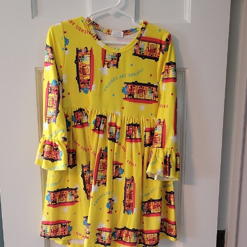 Daniel Tiger Trolley Dress Friends Are Grrific